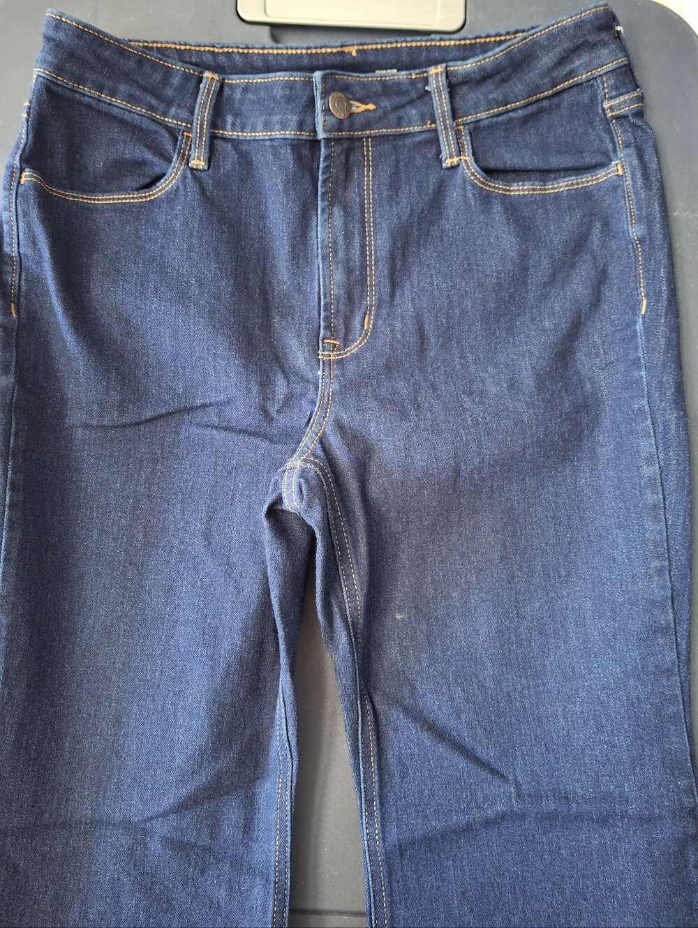 Old Navy Women's Dark Blue Straight Jeans